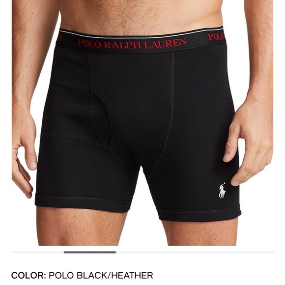 Polo Ralph Lauren Men's 5 +1 Free Bonus. Classic-Fit Cotton Boxer Briefs NEW XL - Picture 2 of 6